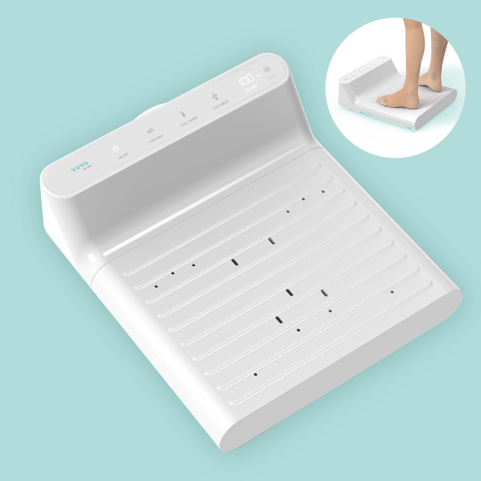 Foot & Body Dryer BD7700W VOVO USA